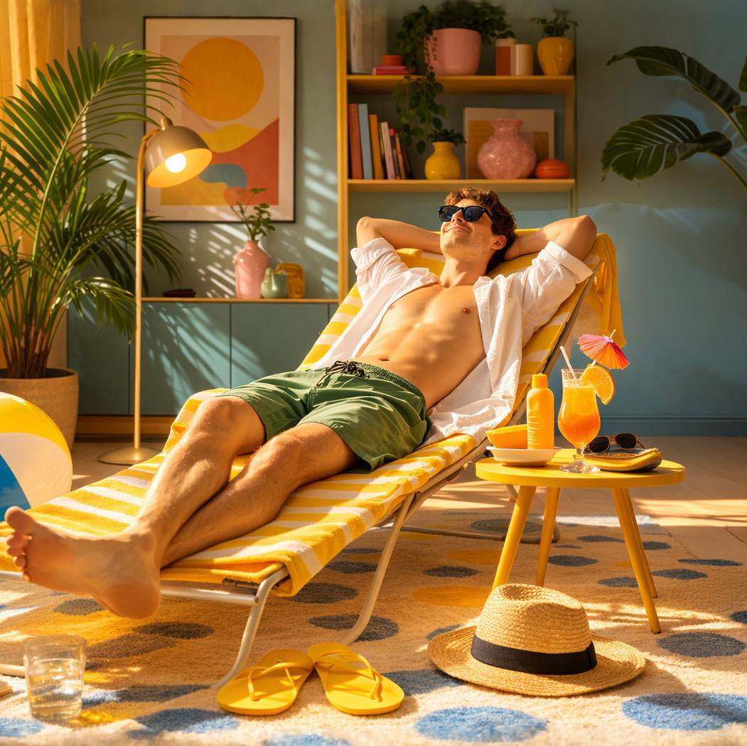 Sunny living room